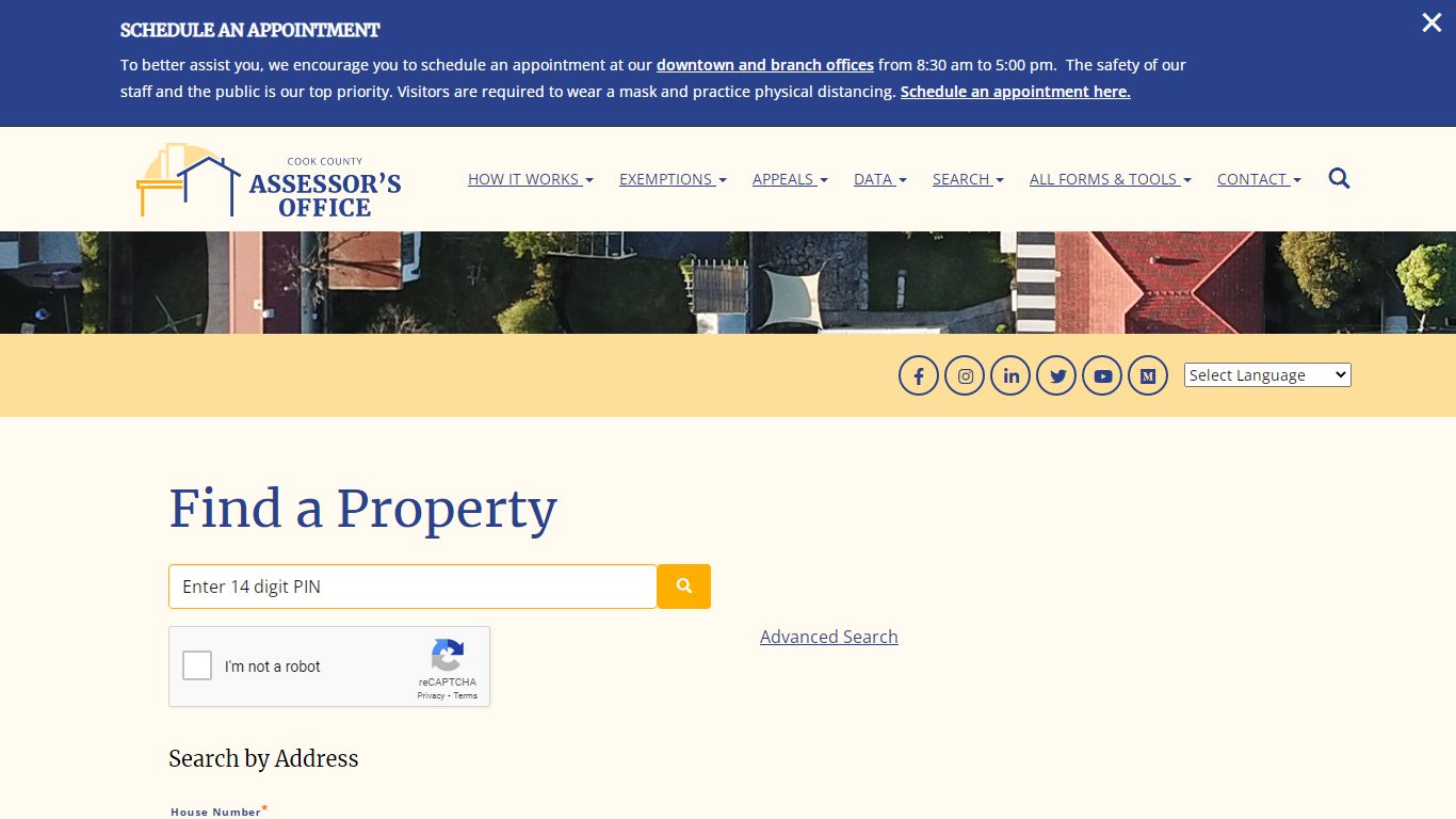 Search by Address | Cook County Assessor's Office